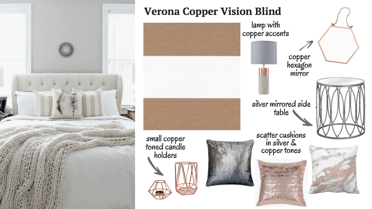 Verona copper vision blind