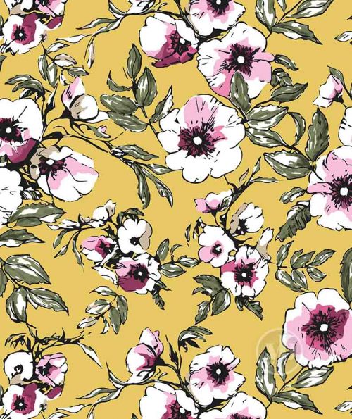 Wildflower_Canary_pattern