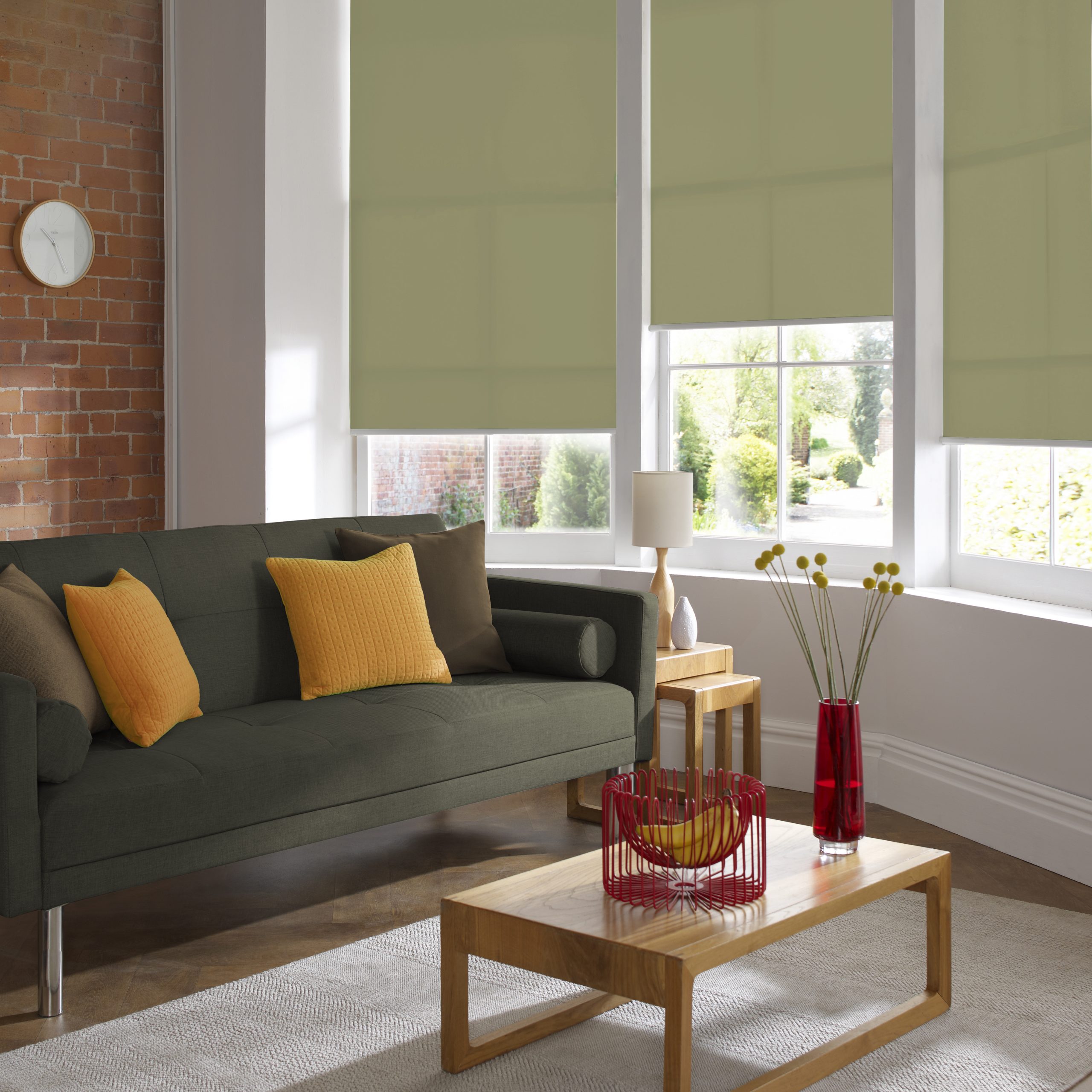 Roller blinds for your living room